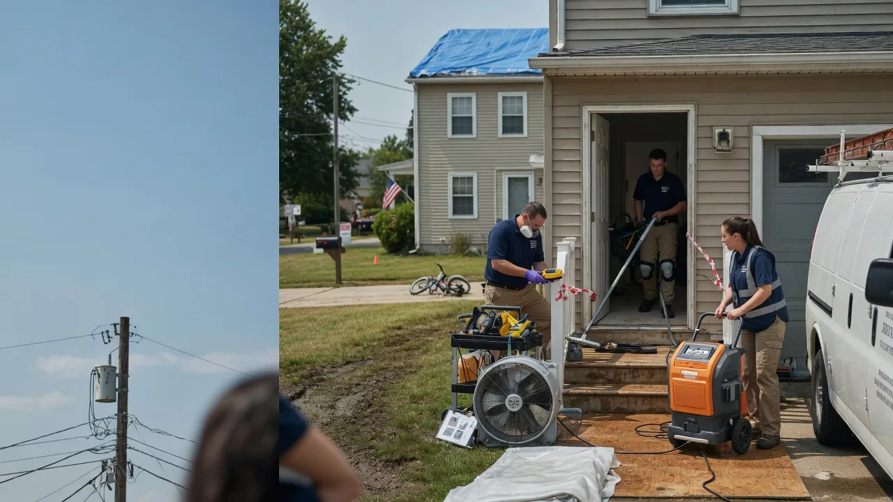Water Damage Repair in Vickery, OH near me
